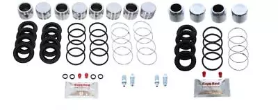 For NISSAN 300ZX Z32 FRONT & REAR Brake Caliper Rebuild Repair Kit +12 Pistons • $137.64