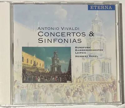 Vivaldi Concertos & Sinfonias Rundfunk Kammerorchester Leipzig Berlin Kegel CD • $9.97