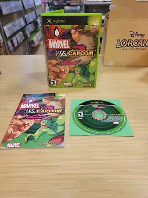 Marvel Vs. Capcom 2 (Microsoft Xbox 2003) - CIB W Manual Complete In Box • $174.99