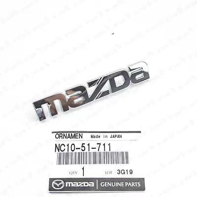 New Genuine OEM Mazda 1998-2005 MX-5 Miata Rear Mazda Logo Emblem NC10-51-711 • $27