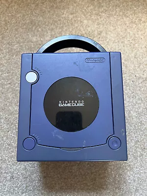 Nintendo Gamecube - Console Only Purple / Indigo - Tested And Working - UK PAL** • £32.95