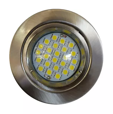 $17.50 • Buy 4 Watt GU10 LED Recessed Downlight Kit - Custom Made 120 Degree Spread Of Light
