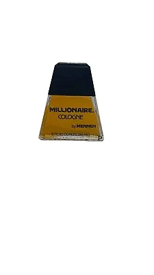 Millionaire By Mennen Mens Cologne 3 Oz Vintage Rare HTF • $168.99