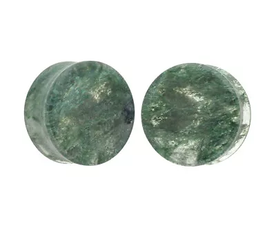 Moss Glass Double Flare Plugs (PG-560) Gauges PICK YOUR SIZE • $10.89