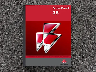 MASSEY FERGUSON TRACTOR 35 Repair Service Shop Manual • $279.30