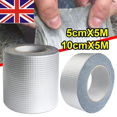£11.99 • Buy 10CM Butyl Sealant Tape Adhesive Waterproof Leaks Roof Repair Pipes Super Strong