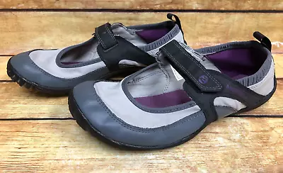 MERRELL Pure Glove Castle Rock Mary Jane Shoes Gray Low Top Womens 8 M (3F44) • $34.99