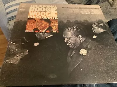 The Original Boogie Woogie Piano Giants LP Meade Lux Lewis Albert Ammons • $9.99