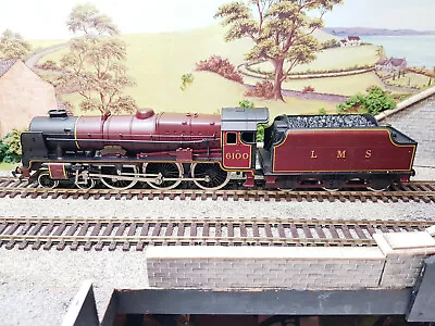 Mainline Rebuilt Royal Scot Class 6100 Royal Scot LMS Crimson (Spare Repair) • £20