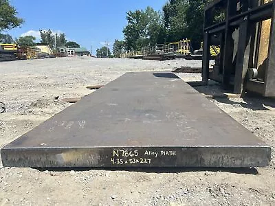 N7865 Alloy Plate 4.35  X 53  X 227  CNC Laser Plasma Waterjet Stock Steel Plate • $15000