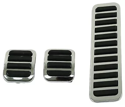 EMPI 4551 VW BUG PEDAL COVERS VW Bus Pedal Pads VW  Type 3 Ghia Pedal Covers • $23.69