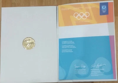 $235 • Buy Athens 2004 Olympic Games Participant Medal Diploma Rare