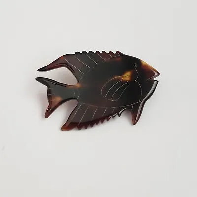 Vintage Brooch Fish Retro Collectible Costume Pin Collectible Jewelry • $16