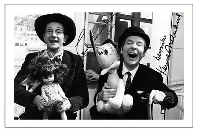 Charles Hawtrey & Kenneth Williams Signed Photo Print Autograph Carry On • £6.90