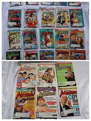 Disney Adventures Magazine Vintage Lot 1990s-2000s Robin Williams & More (26) • $224.99