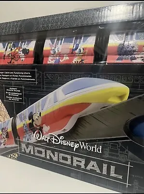 2023 Disney Parks Walt Disney World Mickey Minnie Goofy Monorail Playset New • $126