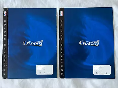 Dallas Mavericks 2007 Playoff Tickets All Rounds NBA Finals Dirk Nowitzki - RARE • $150