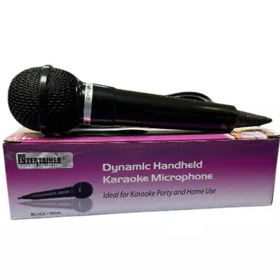 Mr Entertainer Microphone With Lead 600 Ohm- Silver  • £7.99