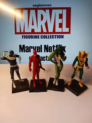 £16 • Buy Marvel Netflix Figures: She Hulk, Bulls Eye, IronFist, Daredevil 
