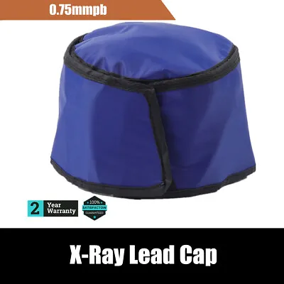 $33 • Buy X-Ray Lead Cap Radiation Head Shield 0.75mmpb Lead Rubber Hat Head Protection 