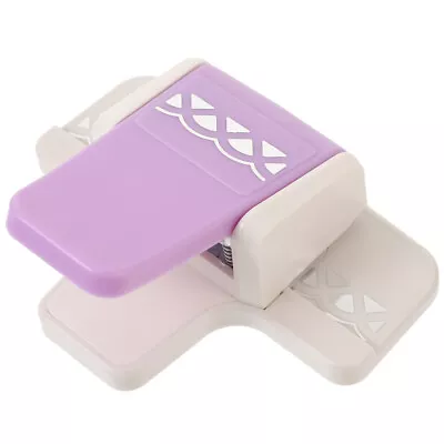  Iron Lace Embosser Child Fancy Border Punch Hole Puncher For Kids • £13.59