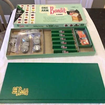 $35 • Buy One Arm Bandit 1963 Board Game RARE Vintage Game #251