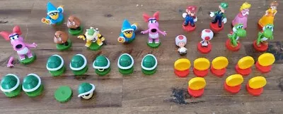 Lot Of 31 Nintendo Super Mario Brothers Chess Figures Replacement Pieces  2009 • $22