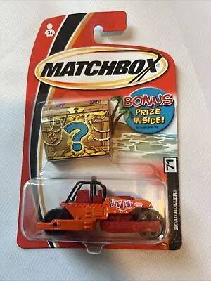 Matchbox Buried Treasure Chest #71 Road Roller ~ Hero City 2005 Pirate Toy • $9.99