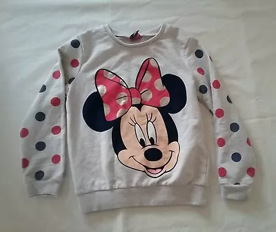 Disney Girls 4-5 Years Minnie Mouse Jumper  • £6.99