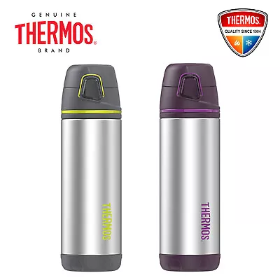 $39.49 • Buy New THERMOS E5 Stainless Steel Vacuum Insulated Bottle 470ml Charcoal Purple