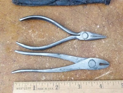 $74.99 • Buy Antique Early Vacuum Grip Mini Pliers - No. 5 & No. 94 - Excellent Condition. 