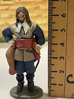 Valiant Miniatures Detailed Pirate / Musketeer Painted Metal Soldier • $19