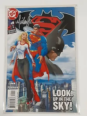 SUPERMAN/BATMAN #9 💥SIGNED BY MICHAEL TURNER!💥 COA & Silver SEALED LIMITED 25 • $65