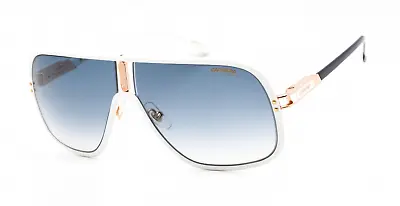 Carrera Sunglasses FLAGLAB 11 0VK6 White Frame / Blue Lens SPECIAL EDITION • $59.99