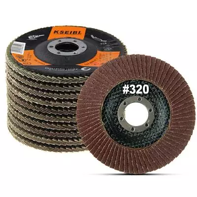 4 1/2 Inch Flap Disc Aluminum Oxide 10 Pack Auto Body Sanding Grinding Wheel (32 • $29.99