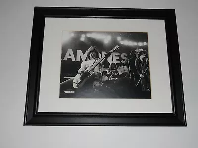 Large Framed Ramones 1979 B/W NYC Punk Johnny Joey Marky Live On Stage 22 X20  • $65