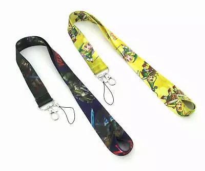 The Legend Of Zelda Unisex Lanyard Neck Strap 2 Styles ID Phone Badge Holder • $4.99