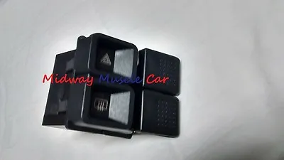 NEW 1987-1993 Ford Mustang GT LX Rear Window Defrost & Hazard Dash Rocker Switch • $49.75