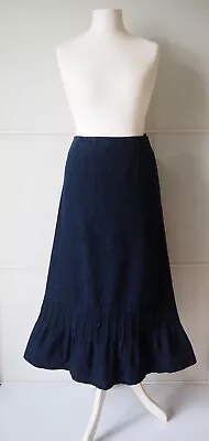 HOBBS Marilyn Anselm Blue Denim Skirt Size 12 • £30