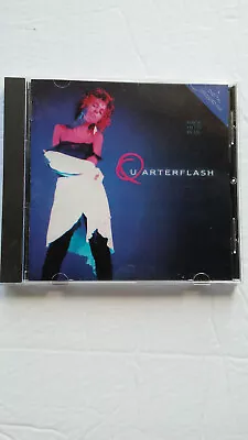 Quarterflash ~ BACK INTO BLUE ~ Cd JVC JAPAN-U.S. 1ST PRESS. (POST-target Era) • $14.99