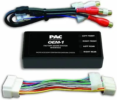 PAC AOEM-HON20 Aftermarket Amplifier To Factory Radio Integration Interface RCA • $48.90