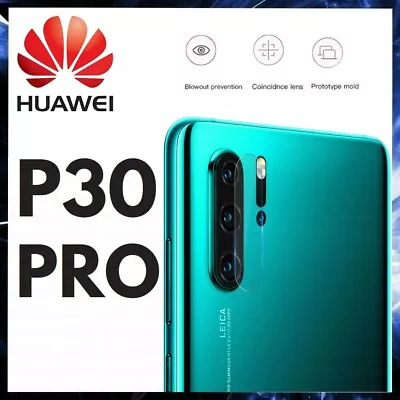 For HUAWEI P30 PRO CAMERA LENS PROTECTOR REAR TEMPERED GLASS BACK CLEAR FILM • $7.49