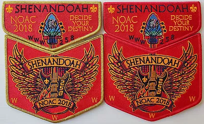OA 258 Shenandoah Lodge Set NOAC 2018 • $22.99