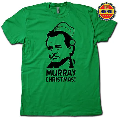 MURRAY CHRISTMAS T-SHIRT! - Bill Murray Caddyshack Life Aquatic Festive T-Shirt! • $18.95