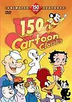 150 Cartoon Classics DVD  Vintage Popeye Mill Creek 4 Discs Brand New Sealed • $1