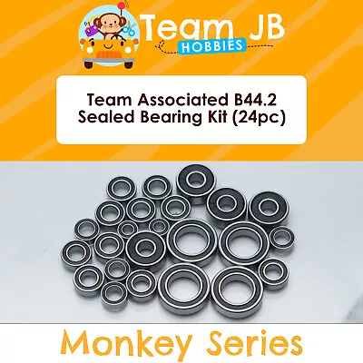 Team Associated B44.2 - 24 Pcs Rubber Sealed Bearings Kit • $23.99