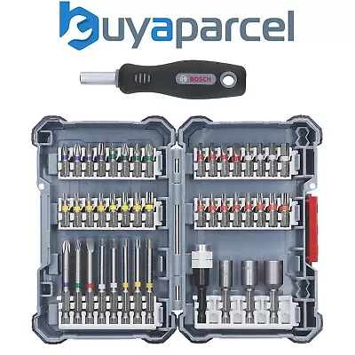 Bosch 2607017693 44 Piece Screwdriver Bit Set & Nutsetter Nut Driver Screwdriver • £24.40