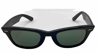 Vintage Ray Ban Sunglasses B & L Wayfarer  5024 Black USA 🇺🇸 L2009 VUAS • $149.99