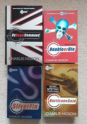 Charlie Higson Young Bond Book Bundle 4 Items • £5