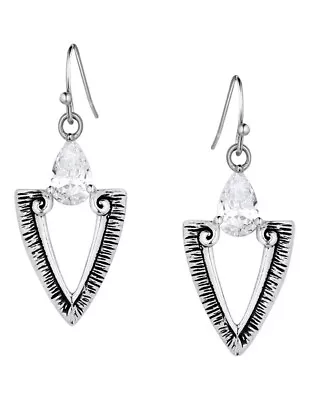 Montana Silversmiths Earrings Womens Guided Purpose Arrowhead ER5773 • $60